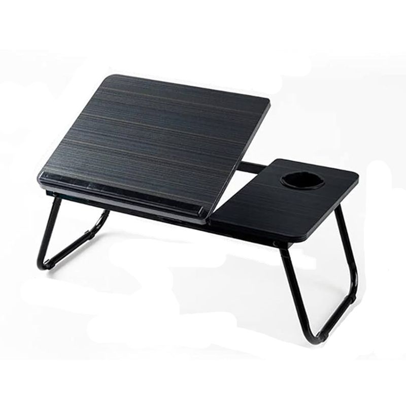 GENERICO - Mesa cama portátil plegable para laptop soporte altura ajustable negro