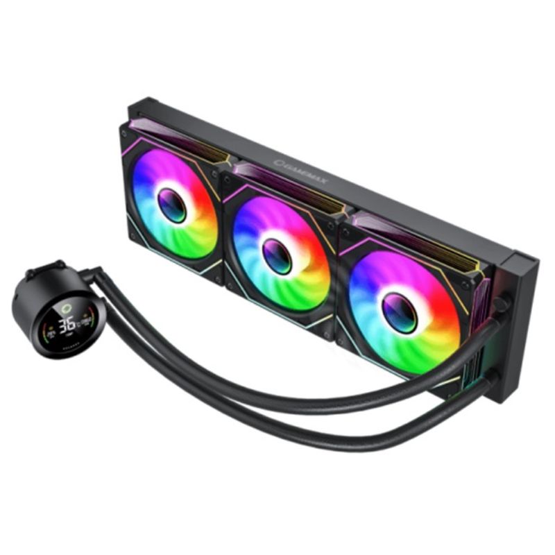GAMEMAX - Water Cooling CPU - GameMax ICEBURG 360 Digital Black