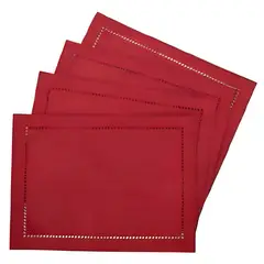 ZAHR - Set 4 Individuales Liso Color