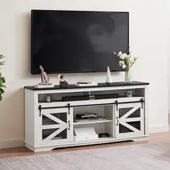 MSA MUEBLES SANTA ANA - RACK PARA TV 55 Con Corredera White