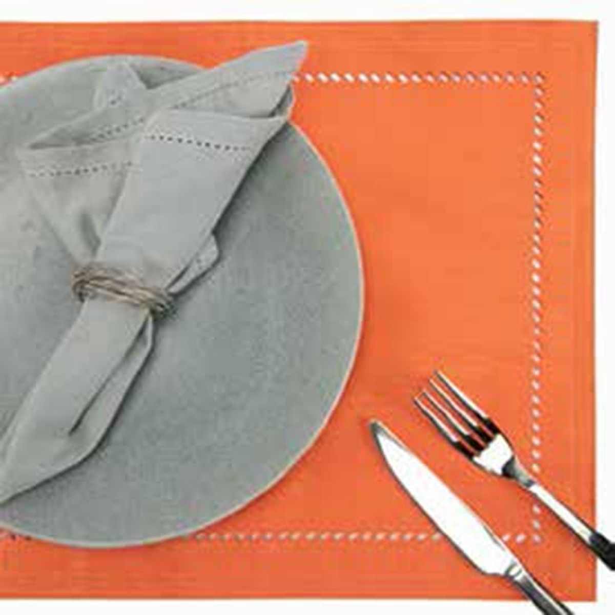 ZAHR - Set 4 Individuales Liso Color