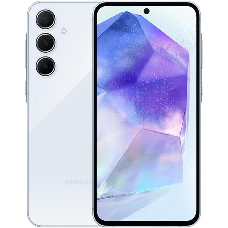 SAMSUNG - Samsung Galaxy A55 5G 128GB 8GB - Celeste