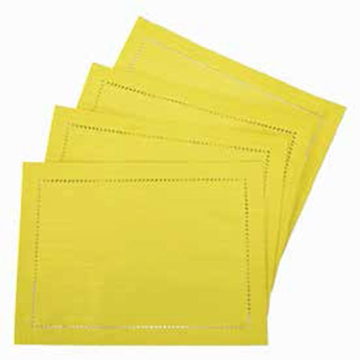 ZAHR - Set 4 Individuales Liso Color