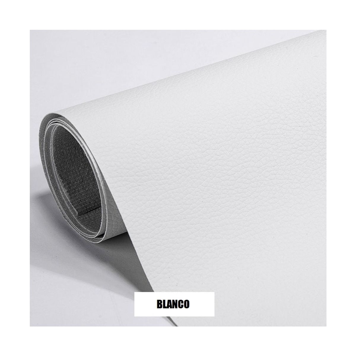 GENERICO - Parche Adhesivo Cuero Impermeable 30x20 Blanco Sofás Autoreparación
