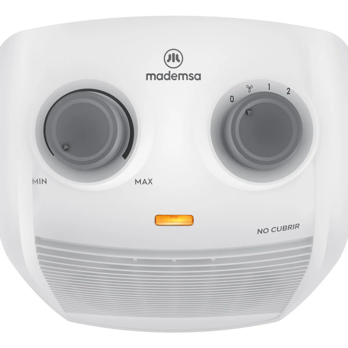 MADEMSA - Termoventilador Calefactor Electrico Mademsa Tv1000 Hasta 20m2 2000w