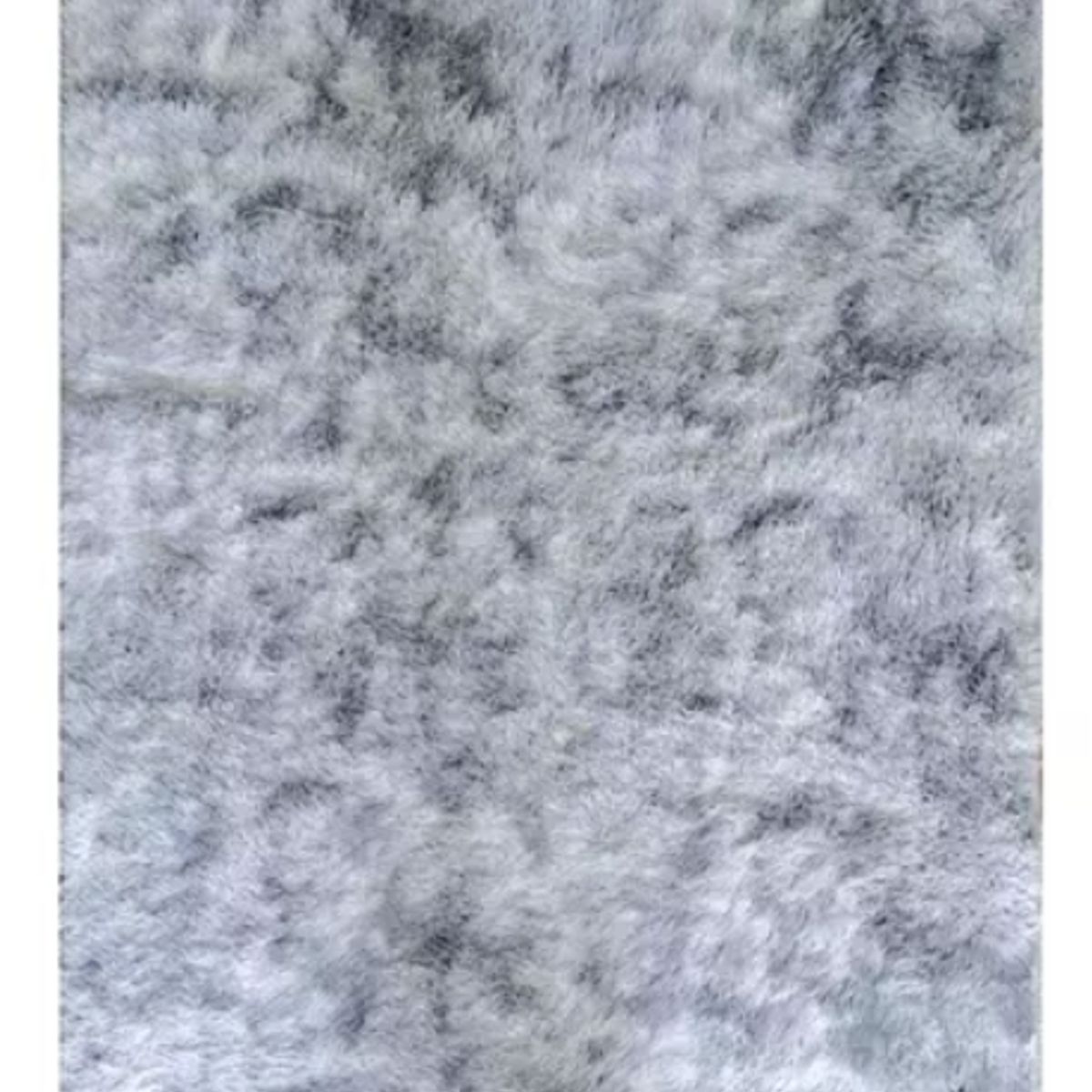 GENERICO - Alfombra Peluda shaggy gris  160x120
