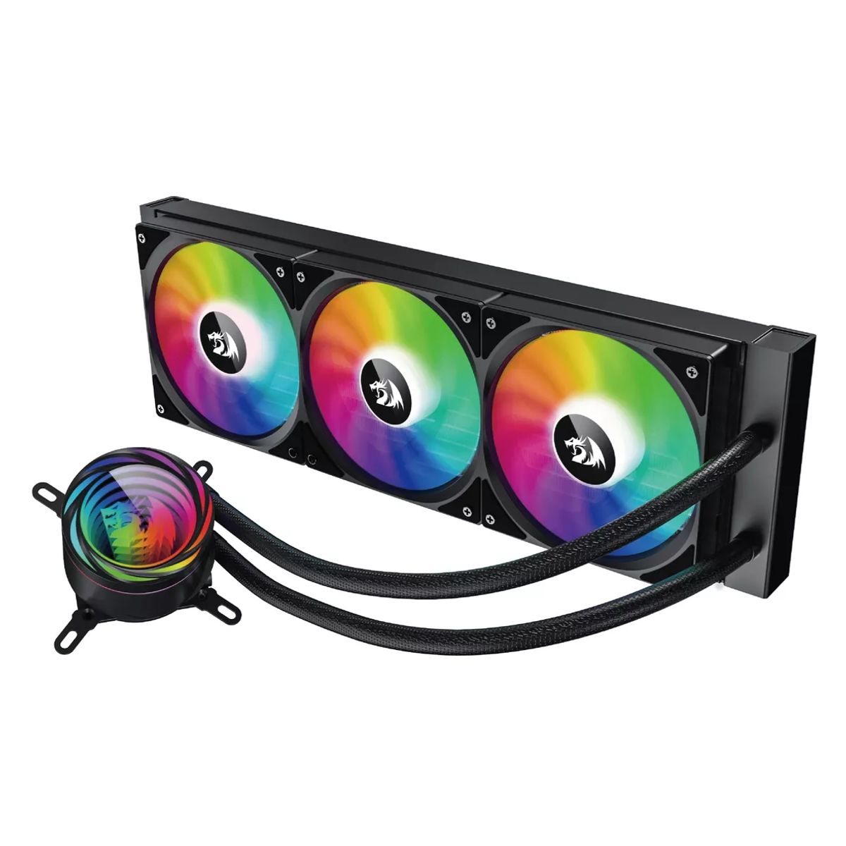 REDRAGON - Water Cooling CPU - Redragon CCW-1018 - 360 - ARGB - 1600 RPM