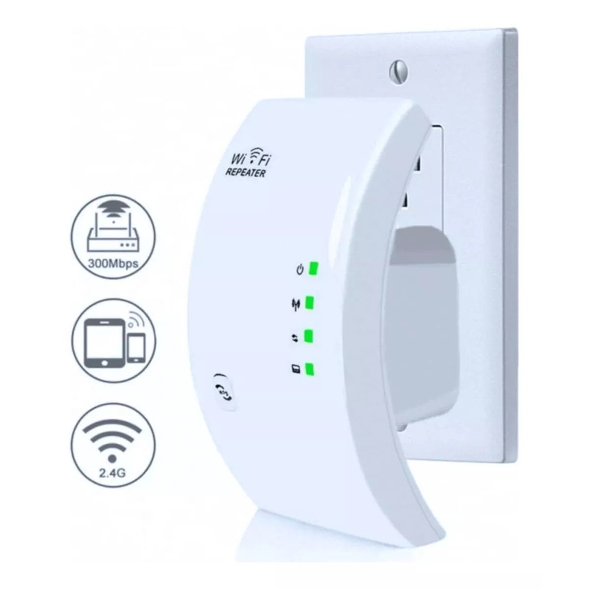 MOVI - Repetidor Amplificador Señal Wifi 300 mbps Wifi