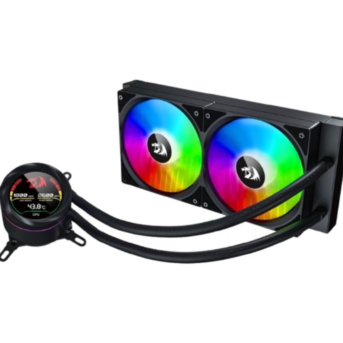 REDRAGON - Water Cooling CPU - Redragon CCW-1019 - 240mm - ARGB - 1800 RPM