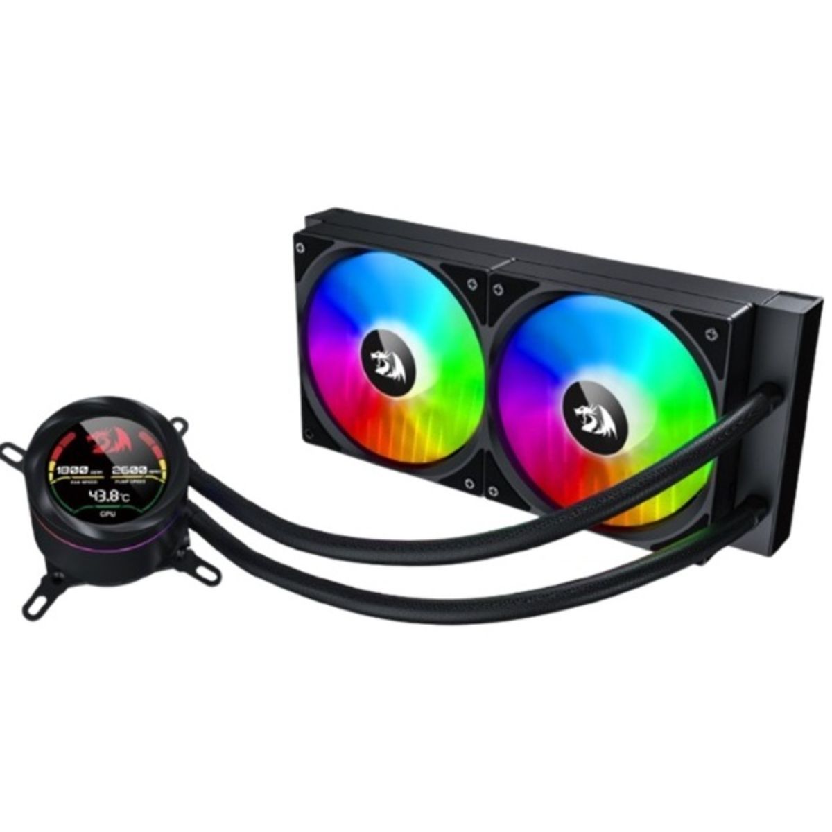 REDRAGON - Water Cooling CPU - Redragon CCW-1019 - 240mm - ARGB - 1800 RPM