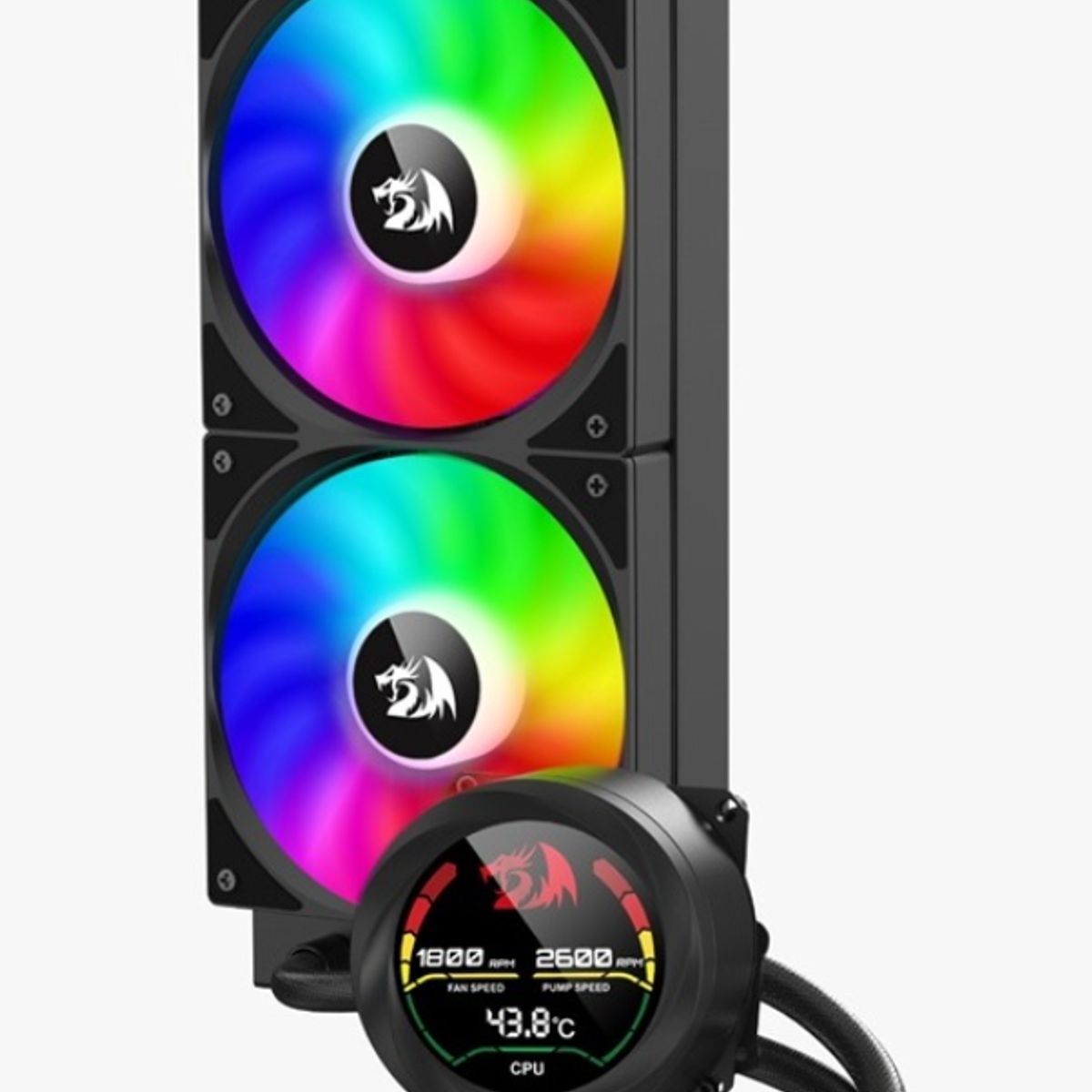 REDRAGON - Water Cooling CPU - Redragon CCW-1019 - 240mm - ARGB - 1800 RPM