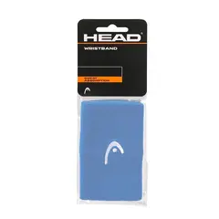 HEAD - Muñequera Larga Azul Claro X2 Tenis Padel