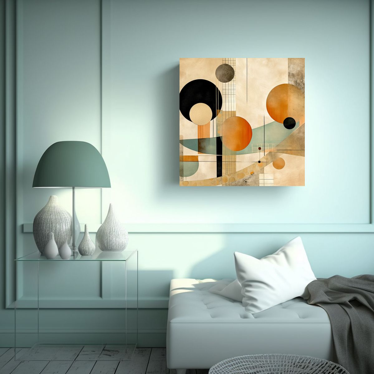 GENERICO - Pintura De Arte Moderno Imagen De Impresión De 70x70 Cm