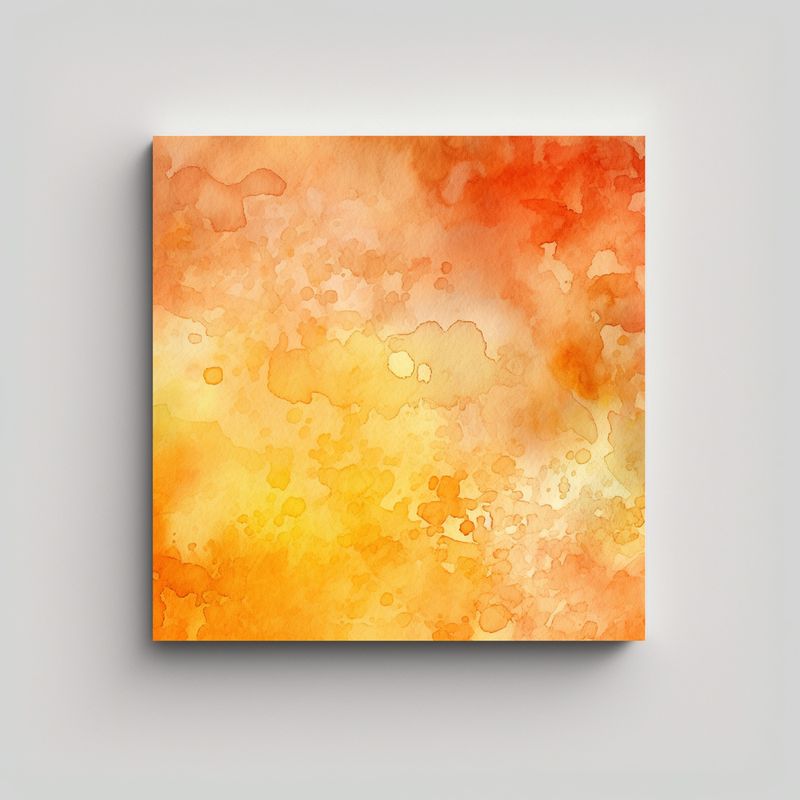 GENERICO - Pintura Decorativa De Textura Acuarela En Tono 50x50 Cm