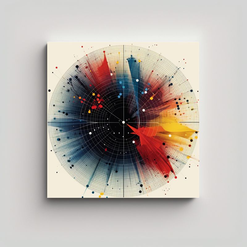 GENERICO - Pinturas Decorativas De Lienzo Moderno 80x80 Cm