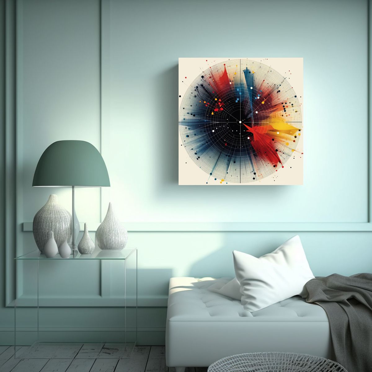 GENERICO - Pinturas Decorativas De Lienzo Moderno 50x50 Cm