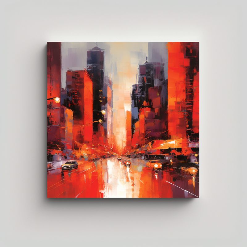 GENERICO - Arte Textura Visual Deslumbrante ¡Imagina Una 90x90 Cm