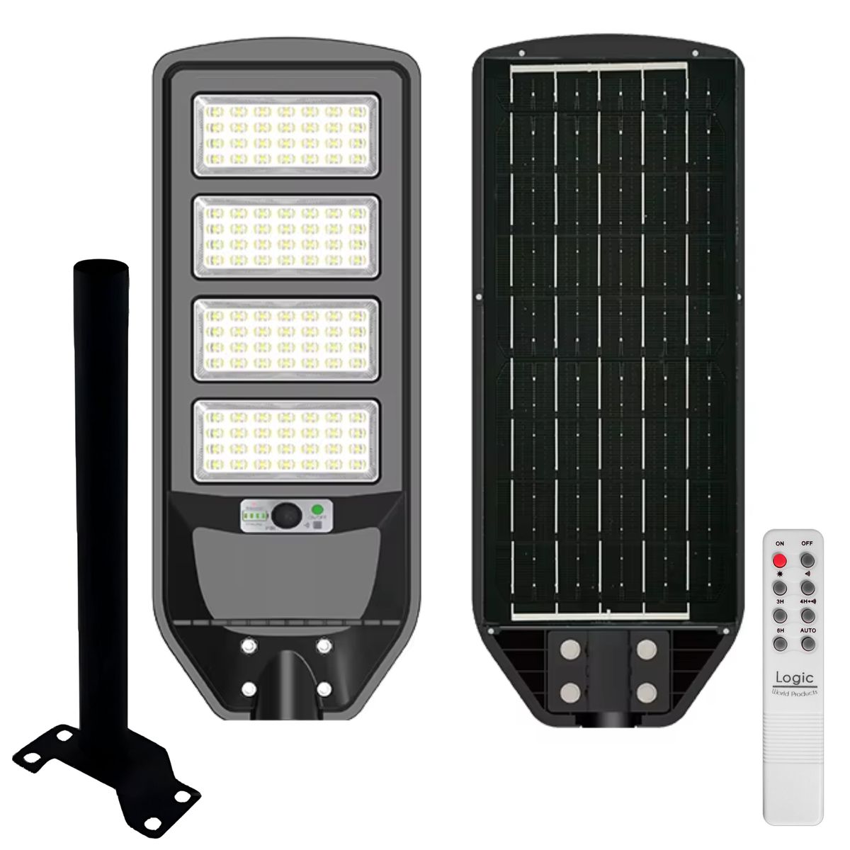 OEM - Luminaria Solar Pública High Light LED con Soporte 200W S-02