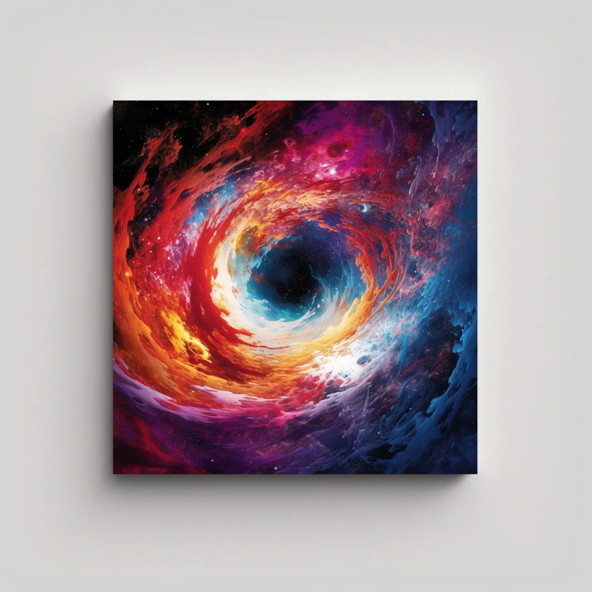 GENERICO - Pintura Decorativa De Lienzo De Tela Acuarela 60x60 Cm