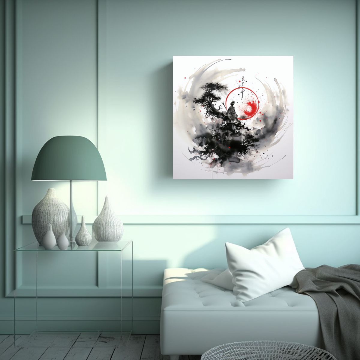 GENERICO - Pintura Decorativa De Interiores Estilo Tinta 70x70 Cm