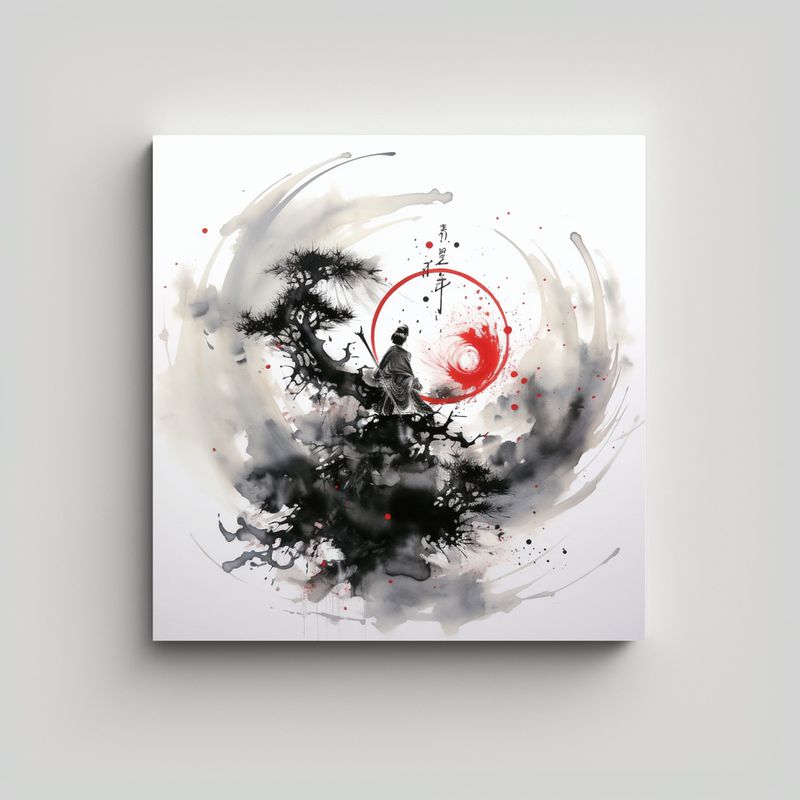 GENERICO - Pintura Decorativa De Interiores Estilo Tinta 50x50 Cm