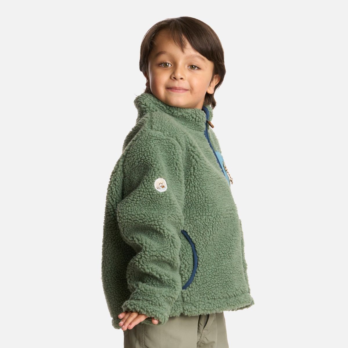 LIPPI - Polar Niño Glaciar Sherpa-pro Jacket Jade Oscuro Lippi