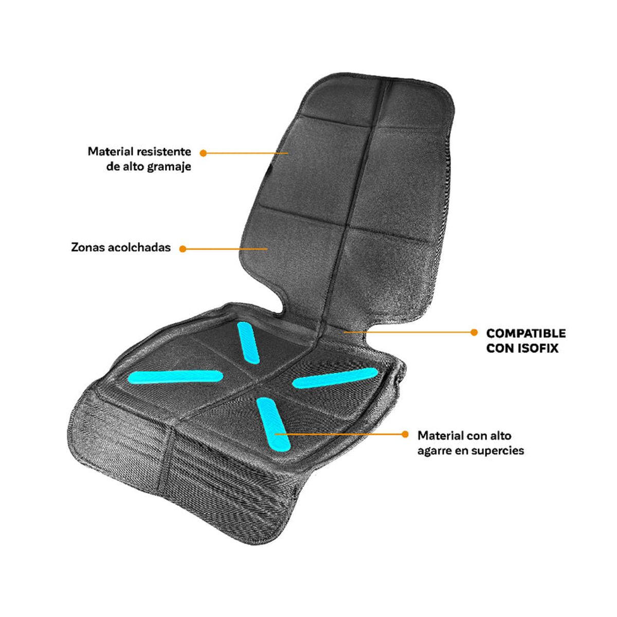 CWAGEN - Funda de asiento para Silla de Bebe Guagua Wagen Covers