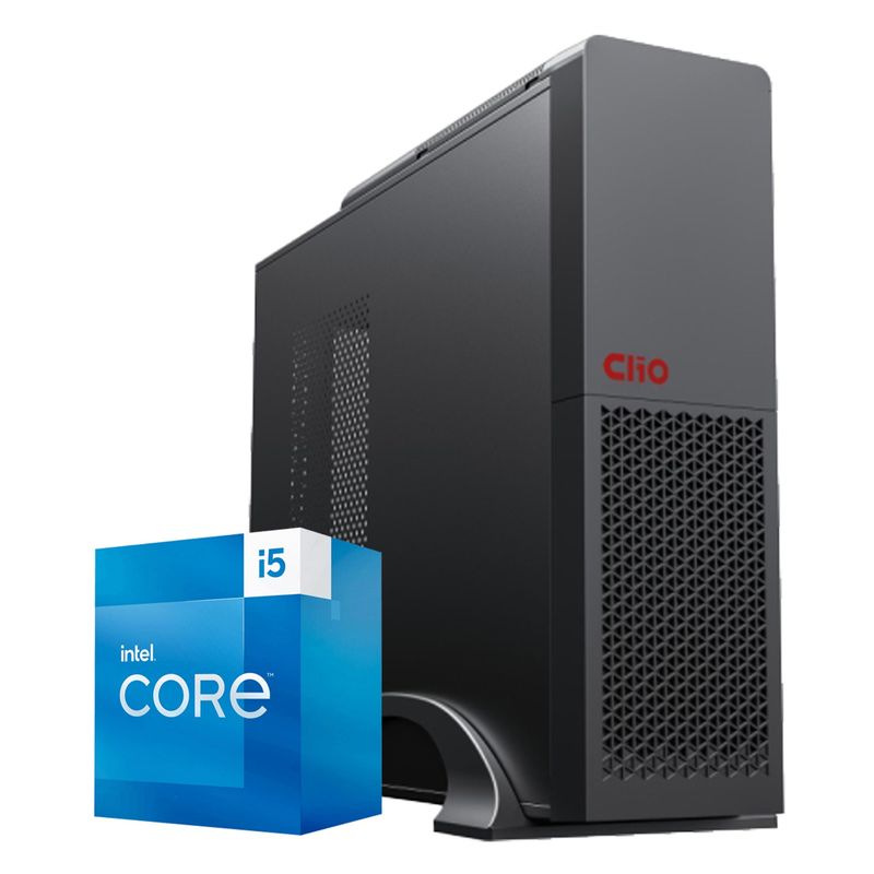 HYPERPC - PC oficina mini INTEL CORE i5 12400 8gb DDR5 500Gb UHD 730 WiFi