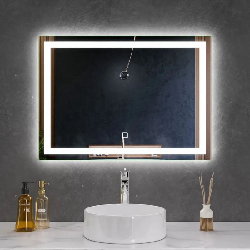 GENERICO - espejo con luz led modelo horizontal