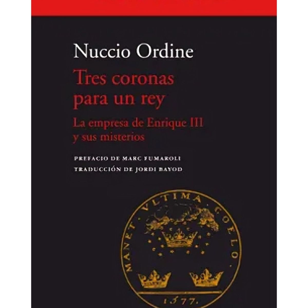 TOP10BOOKS - LIBRO Tres Coronas Para Un Rey - Tres Coronas Para Un Rey