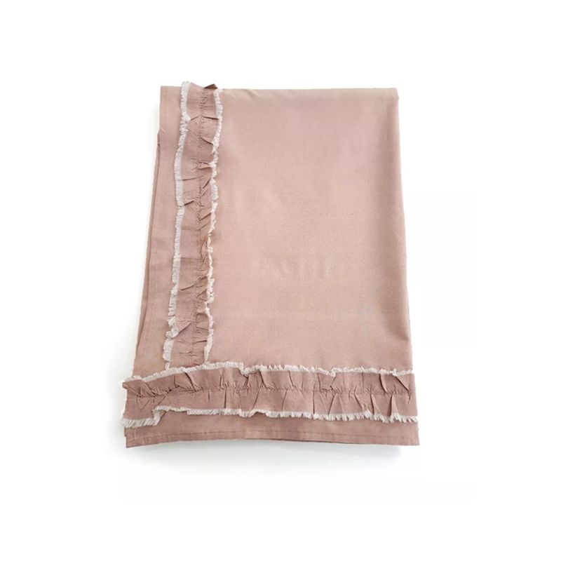 GENERICO - Mantel flanners 160x300 cm rosado