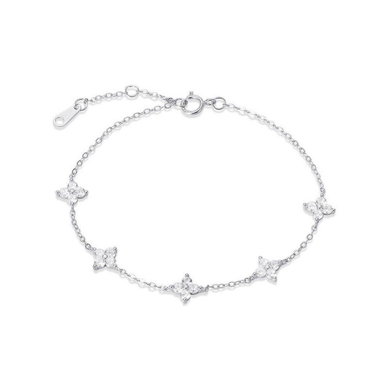 BLWOENS - Pulsera Mujer - Plateado