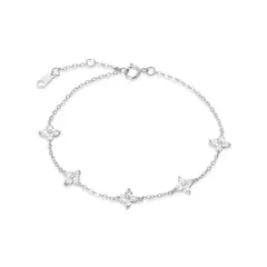BLWOENS - Pulsera Mujer - Plateado