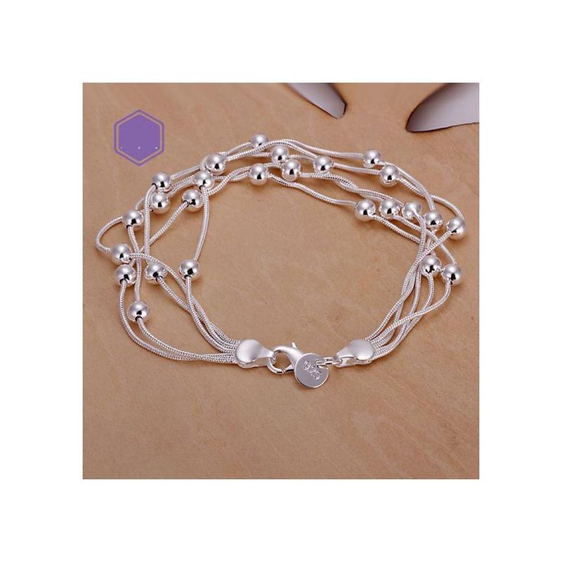 BLWOENS - Pulsera bañada en Plata 925