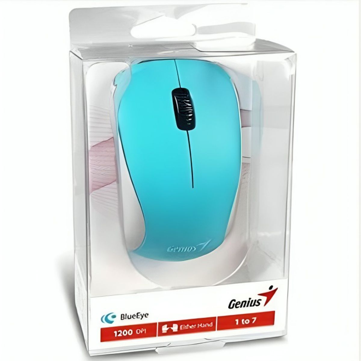 GENIUS - NX-7000 BLUE MOUSE GENIUS INALAMBRICO G5 NEGRO