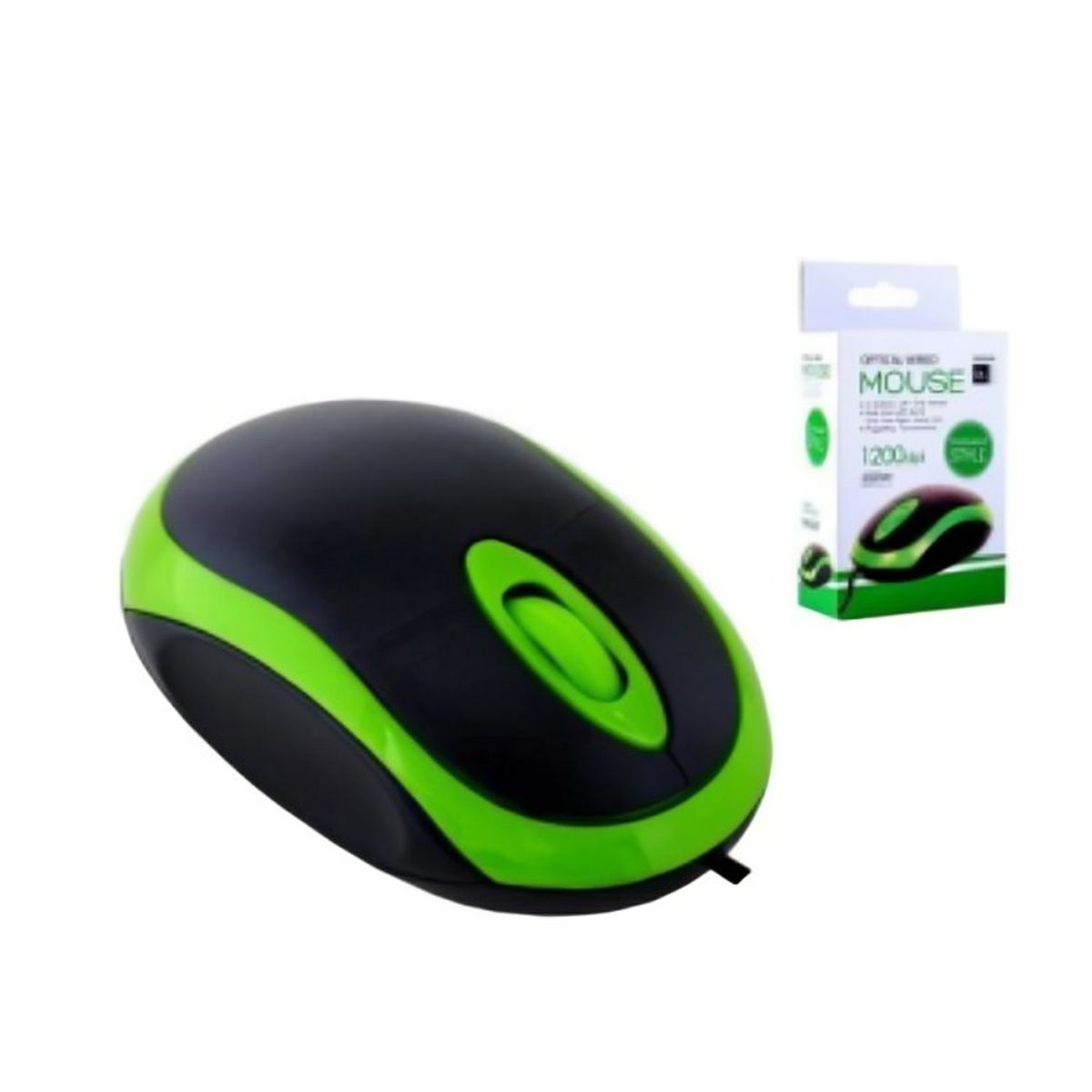 DBLUE - MOUSE 3D OPTICAL VERDE DBLUE