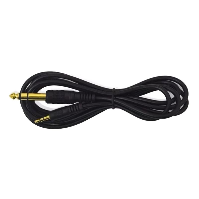 GENERICO - Cable Audio Jack Plug Macho 63mm A Macho 35mm 1500MM