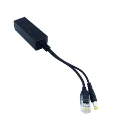 GENERICO - ADAPTADOR POE SPLITER COD151601 48V A 12V MODPD48V 20A NEGRO