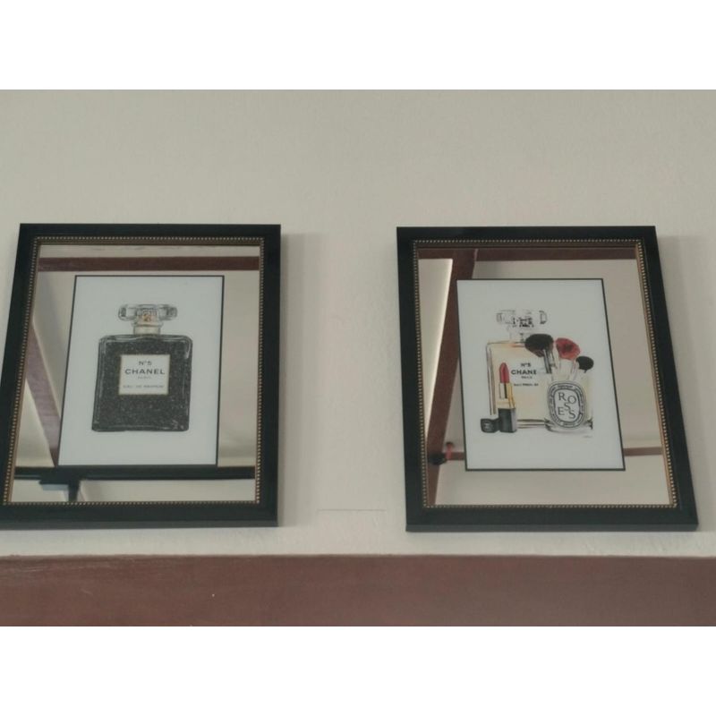 GENERICO - Set de 2 Cuadro Chanel