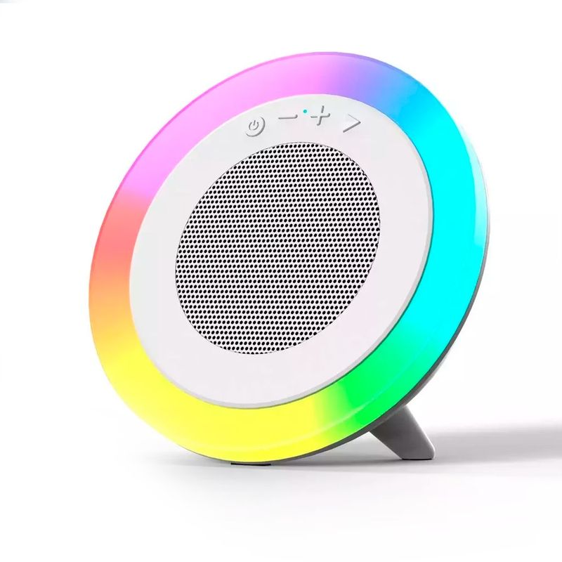 GENERICO - Parlante Bluetooth Inalámbrico Portátil Con Luces LED RGB