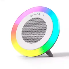 GENERICO - Parlante Bluetooth Inalámbrico Portátil Con Luces LED RGB