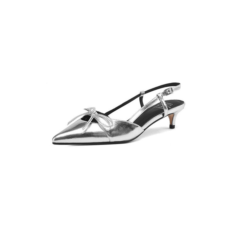 BLWOENS - Sandalia Formal Mujer - Plata