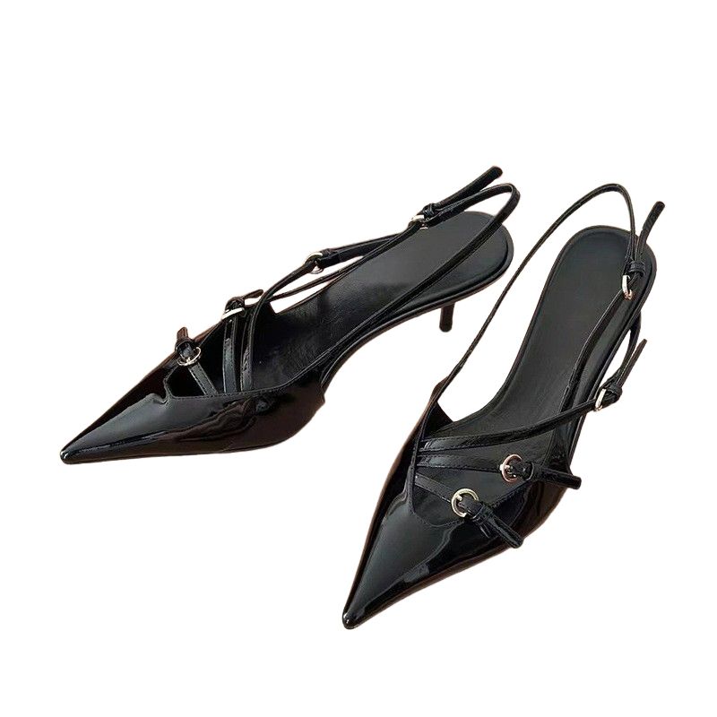 BLWOENS - Zapatos Tacones altos femeninos en verano - Negro