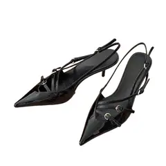 BLWOENS - Zapatos Tacones altos femeninos en verano - Negro