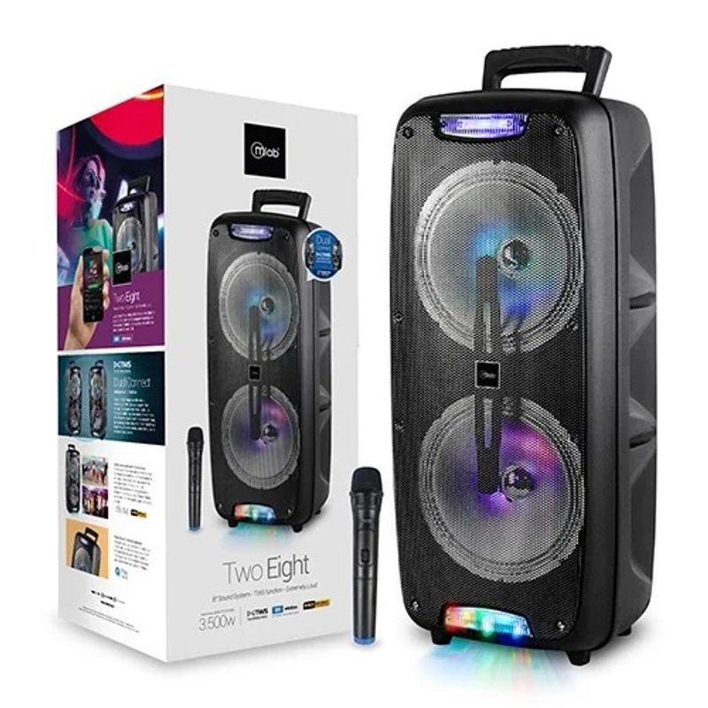 MLAB - Parlante Portátil Bluetooth Tws 8  Mlab Two Eight 8860