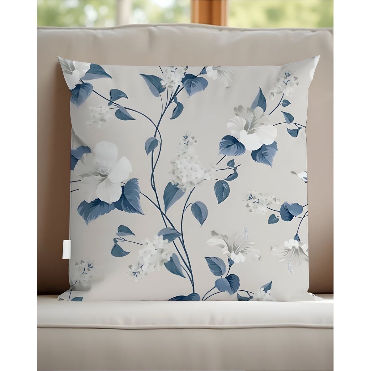 GENERICO - Pack 4 Fundas estampado floreado