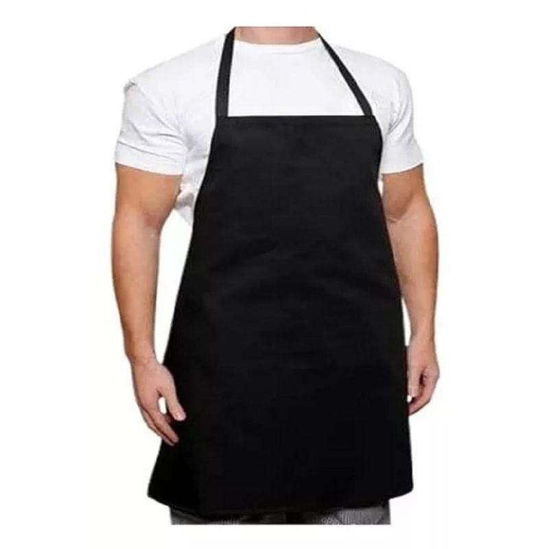 KMT TOOLS - Delantal Cocina 60x90 Limpieza Restaurante Pechera Ajustable