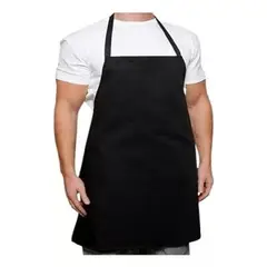 KMT TOOLS - Delantal Cocina 60x90 Limpieza Restaurante Pechera Ajustable