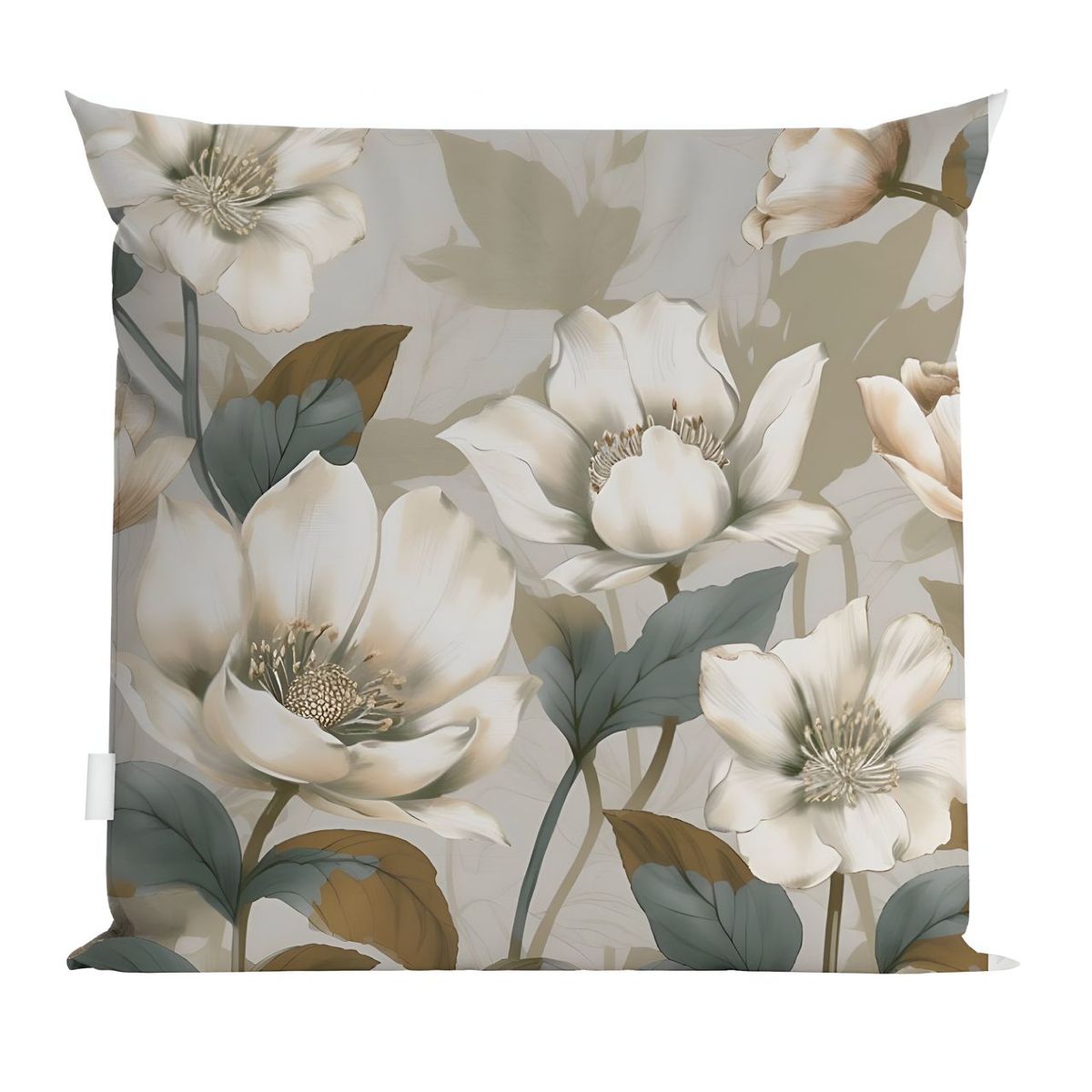 GENERICO - Pack 2 Fundas de lino estampado