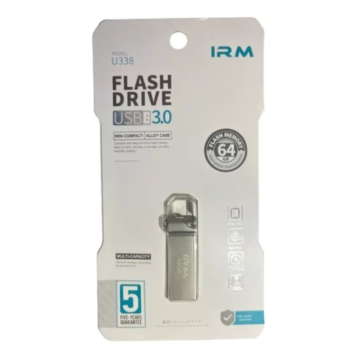 IRM - PENDRIVE DISPOSITIVO USB 64GB DE 30 GB